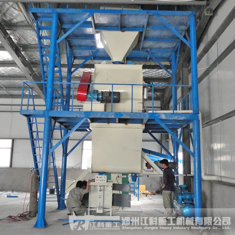 Линия по производству затирочных растворов