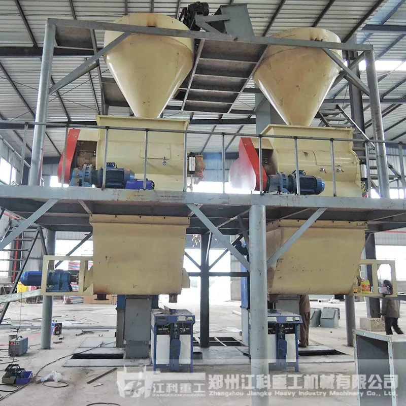 Линия по производству затирочных растворов