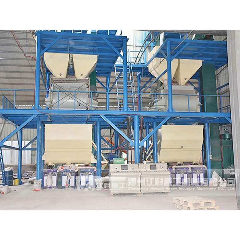 Линия по производству затирочных растворов