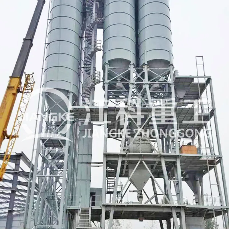 Линия по производству сухих строительных смесей производительностью 300 тыс. тонн в год