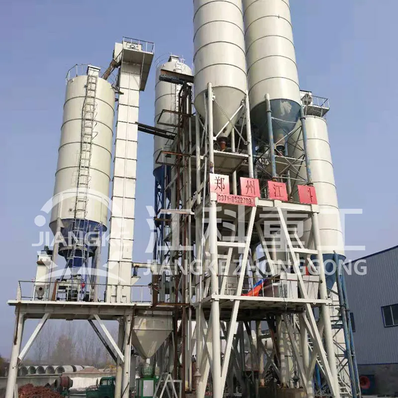 Линия по производству сухих строительных смесей производительностью 300 тыс. тонн в год