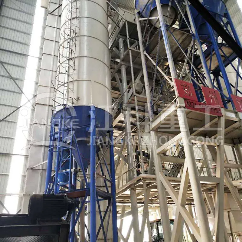 Линия по производству сухих строительных смесей производительностью 300 тыс. тонн в год