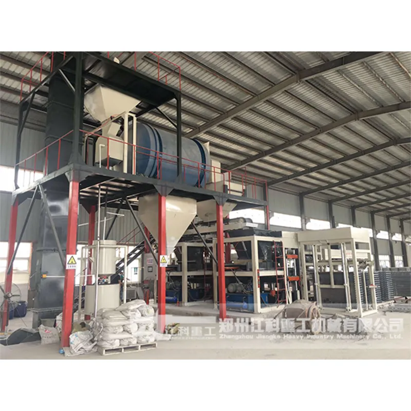 Линия по производству теплоизоляционных растворов производительностью 30 тыс. тонн в год