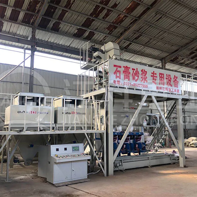 Оборудование для гипсовых строительных смесей