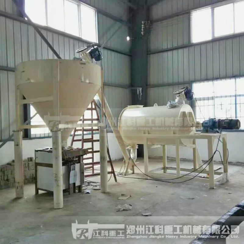 Оборудование для производства сухих строительных смесей