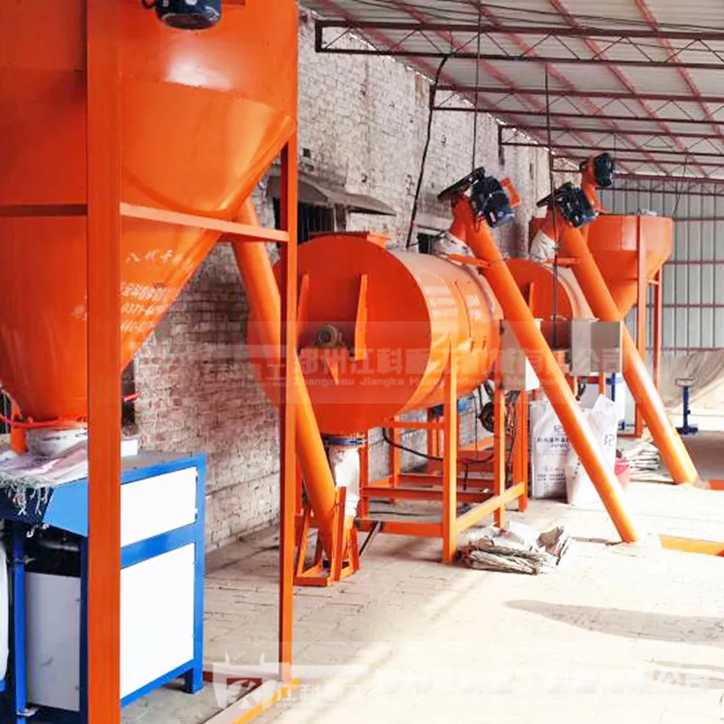 Оборудование для сухих строительных смесей