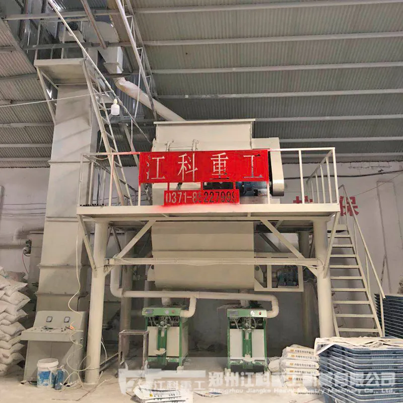 Производственная линия для шпаклёвочных смесей