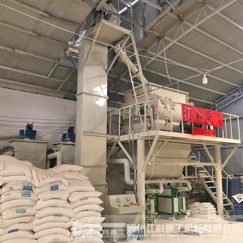 Производственная линия для шпаклёвочных смесей