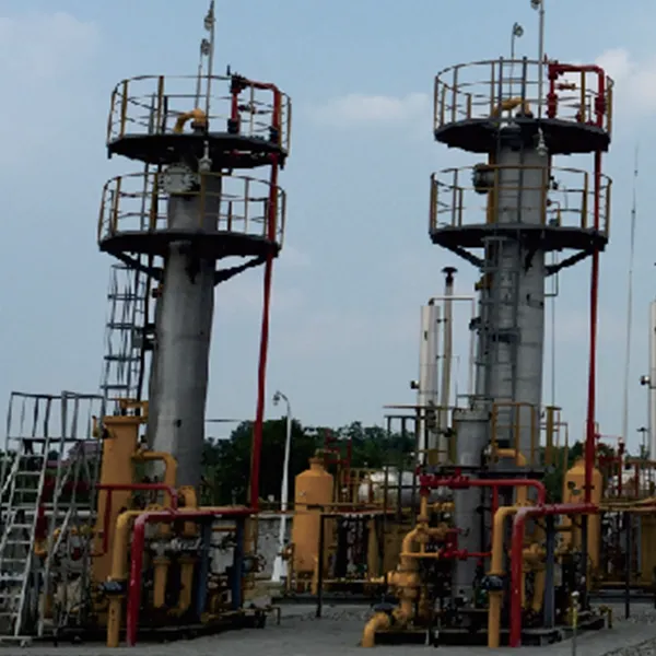 Блочная установка осушки триэтиленгликолем