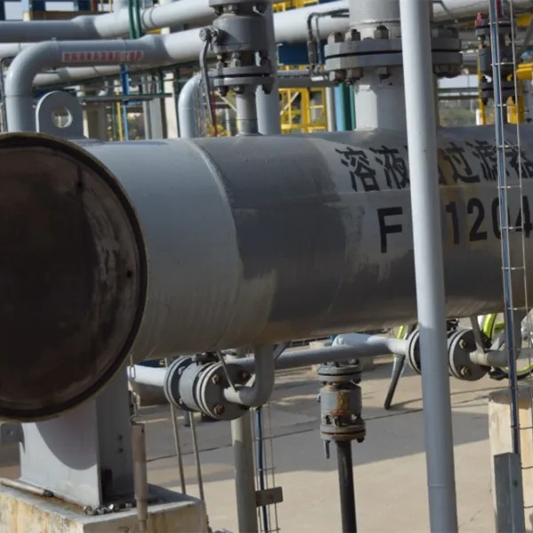 Фильтрация триэтиленгликоля и аминового раствора