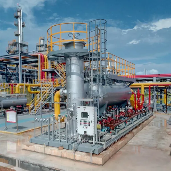 Новая блочная установка очистки природного газа