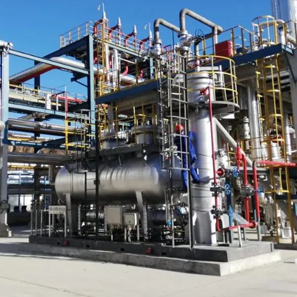 Новая блочная установка очистки природного газа