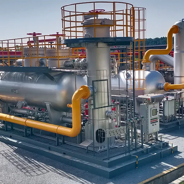 Новая блочная установка очистки природного газа