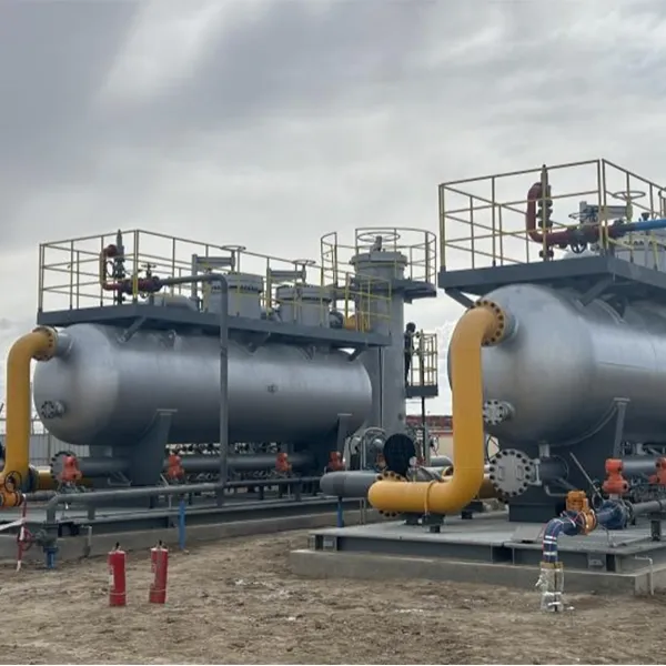 Новая блочная установка очистки природного газа