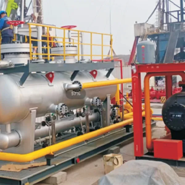 Комплексная блочная установка для сланцевого газа