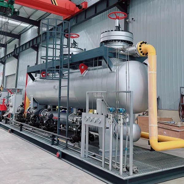 Комплексная блочная установка для сланцевого газа