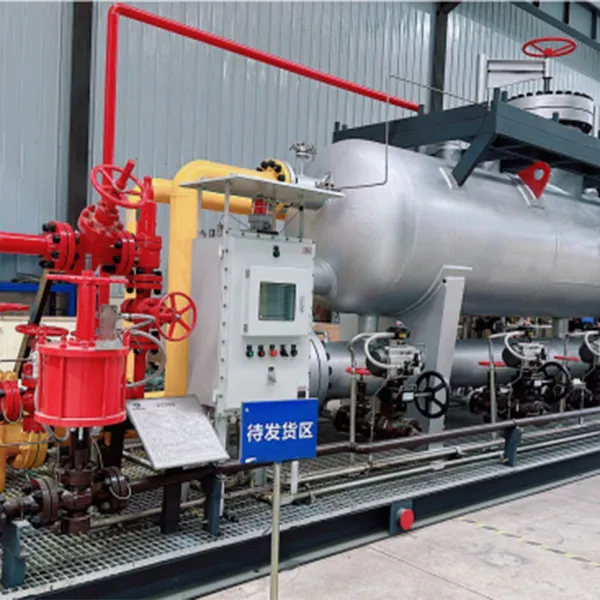 Комплексная блочная установка для сланцевого газа