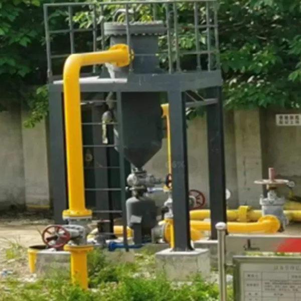 Установка очистки трубопроводов от пыли