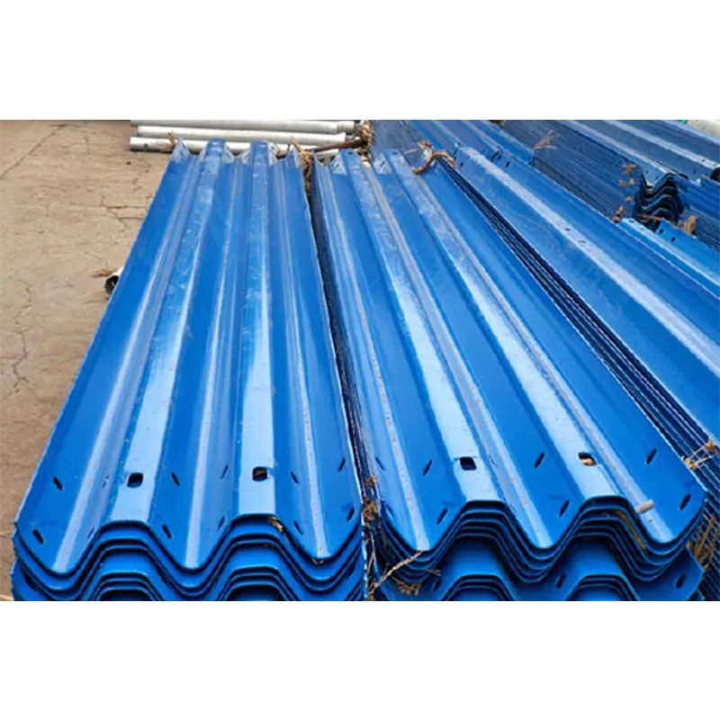 Трёхволновая барьерная плита с порошковым покрытием