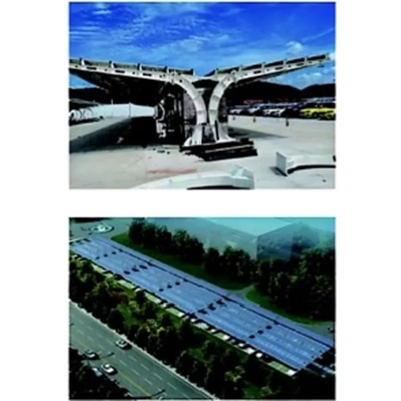 Фотоэлектрическая система навеса для автомобилей