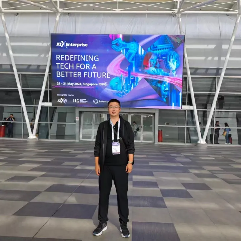 Компания ООО Чэнду Синьхай Жуйхуэй Технологии блистает на выставке ATX Enterprise в Сингапуре, исследуя будущее технологий