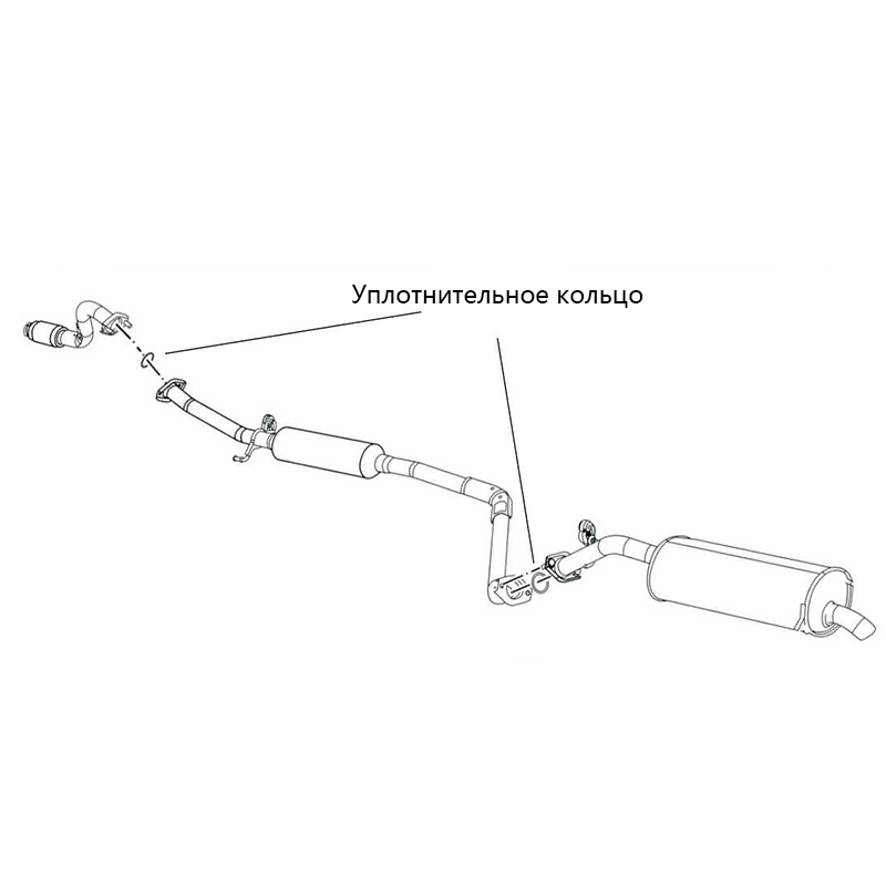 Уплотнительное кольцо V-образного типа