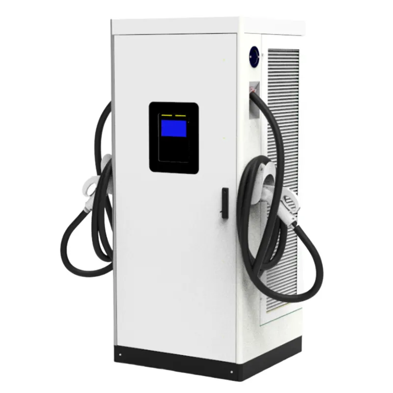 Напольный моноблочный аппарат постоянного тока с двумя пистолетами, соответствующий национальному стандарту