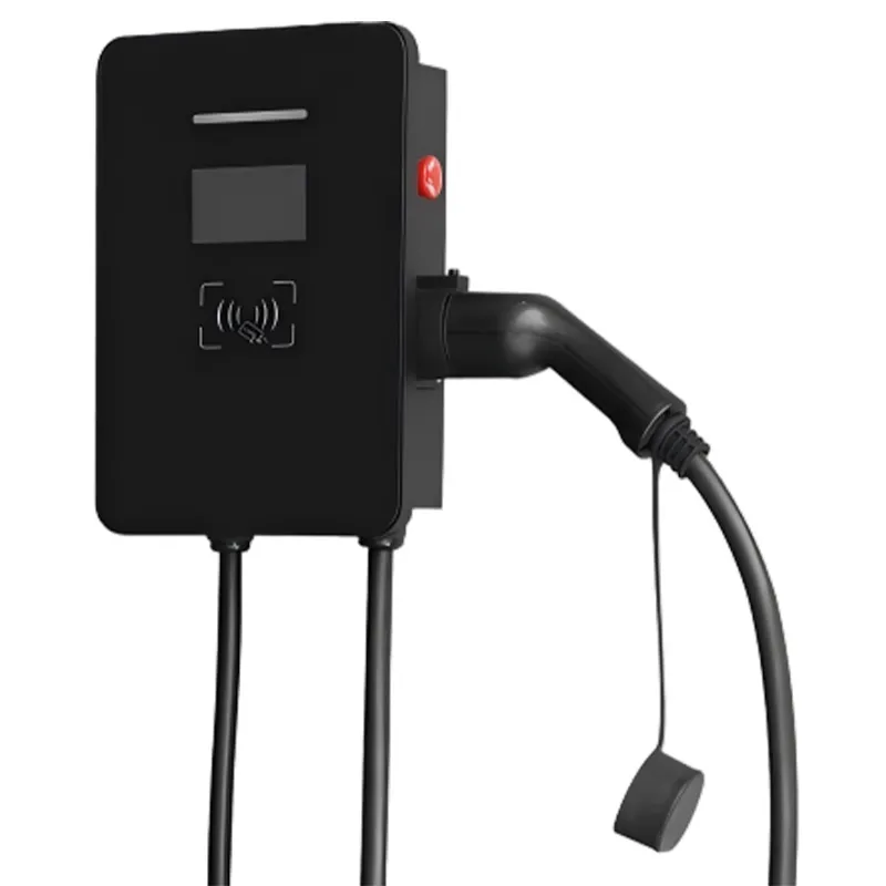 Настенная зарядная станция переменного тока на 22 кВт с одним пистолетом, соответствующая европейскому стандарту