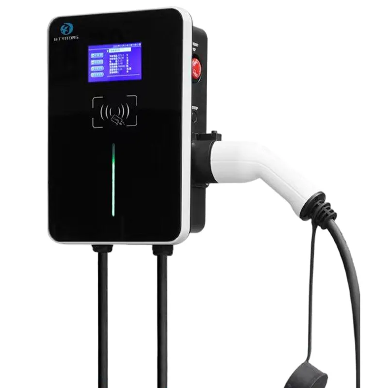 Настенная зарядная станция переменного тока на 22 кВт с одним пистолетом, соответствующая европейскому стандарту