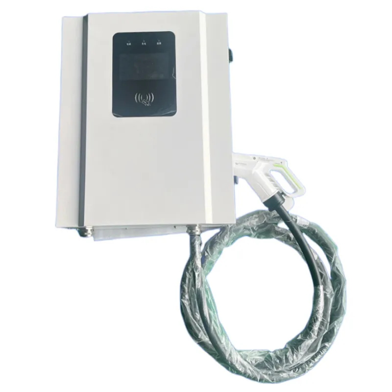 Настенный моноблочный аппарат постоянного тока на 30 кВт с одним пистолетом, соответствующий национальному стандарту