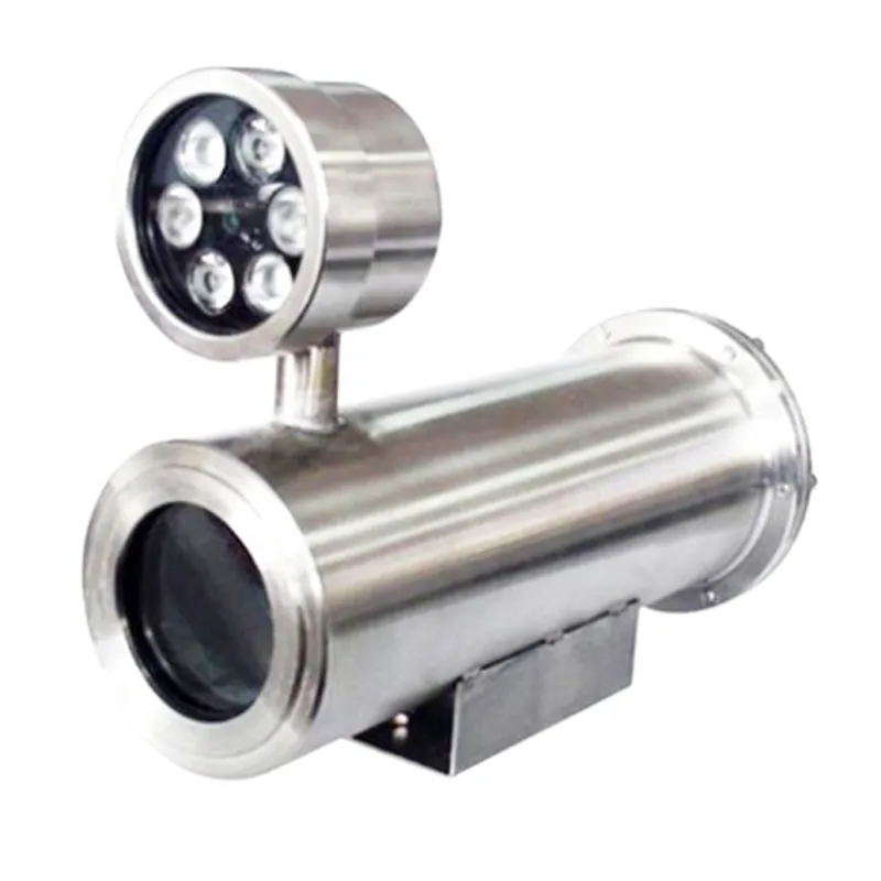 Взрывозащищенная видеокамера с выносной ИК-подсветкой