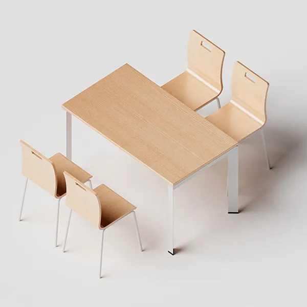 Столы и стулья для школьной столовой – Цитай QT-CZ02