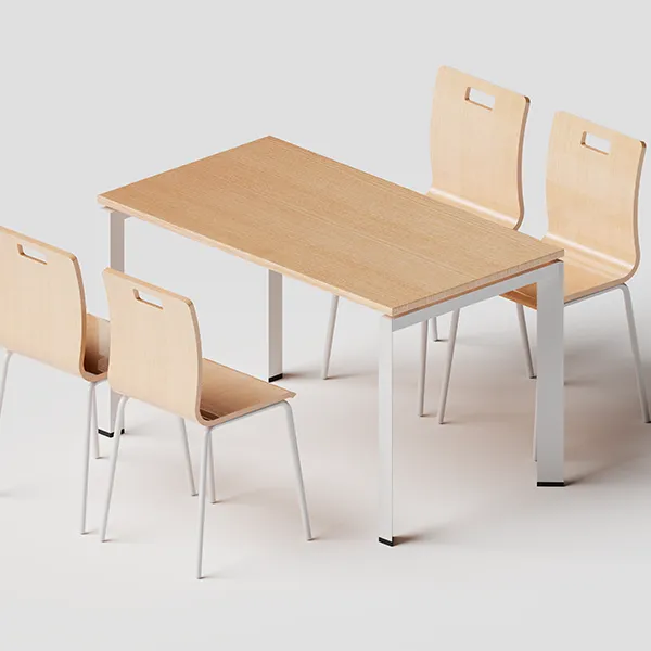 Столы и стулья для школьной столовой – Цитай QT-CZ02