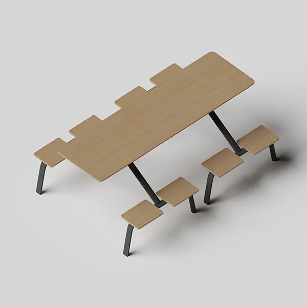 Столы и стулья для школьной столовой – Цитай QT-CZ04