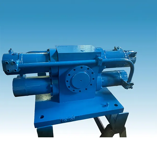 Цилиндр с зубчатой рейкой и шестерней