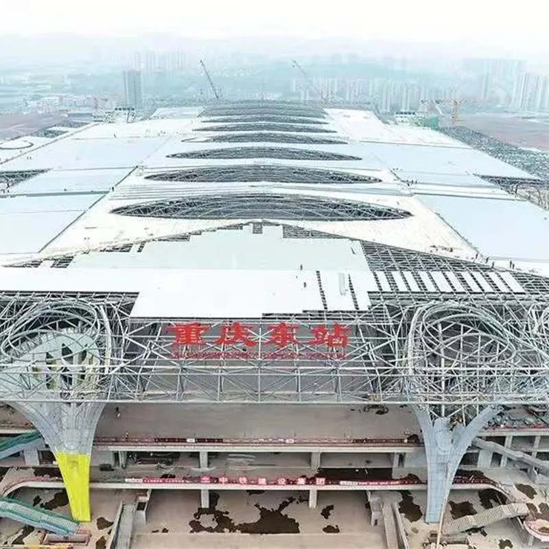 Технологическое оснащение нового знакового объекта：ООО Цзянсу Хуачжэн Трубопроводные Технологиипомогает создать в Чунцине железнодорожный узел «синергии вокзала, города и пейзажа»