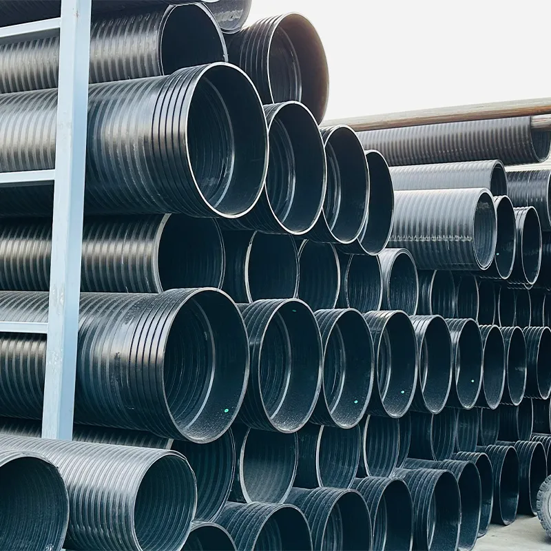 Полиэтиленовая (PE) спирально-навитая конструкционная стеновая труба (Тип A)