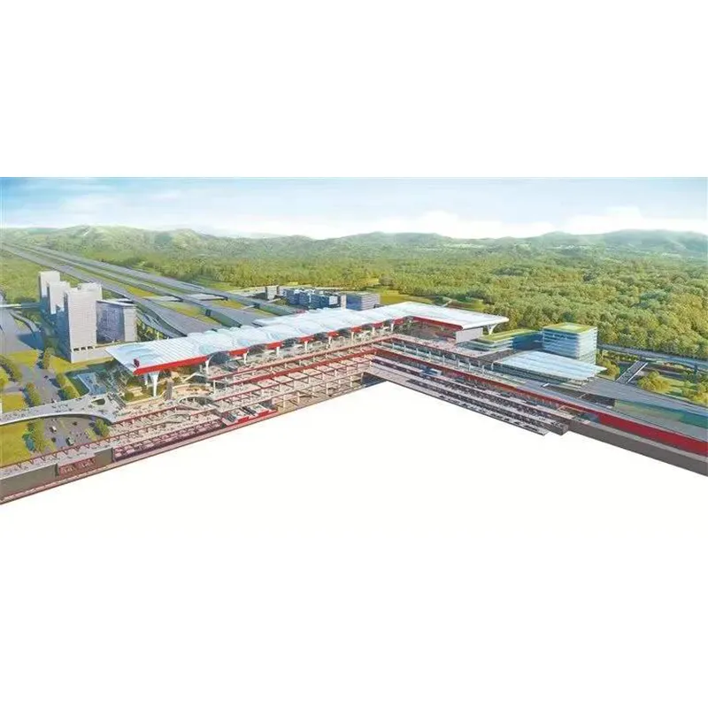 Проект строительства высокоскоростной железнодорожной станции Чунцин-Восток