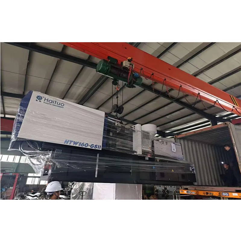 Инжекционная машина HTF-160T компании Ningbo Haituo Machinery Technology Co., Ltd. успешно загружена в контейнер и отправлена в Россию