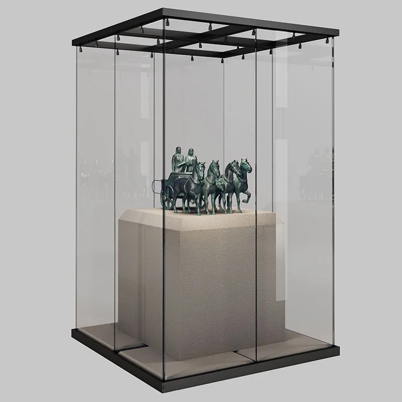 Музейная витрина-Отдельно стоящая витрина 3