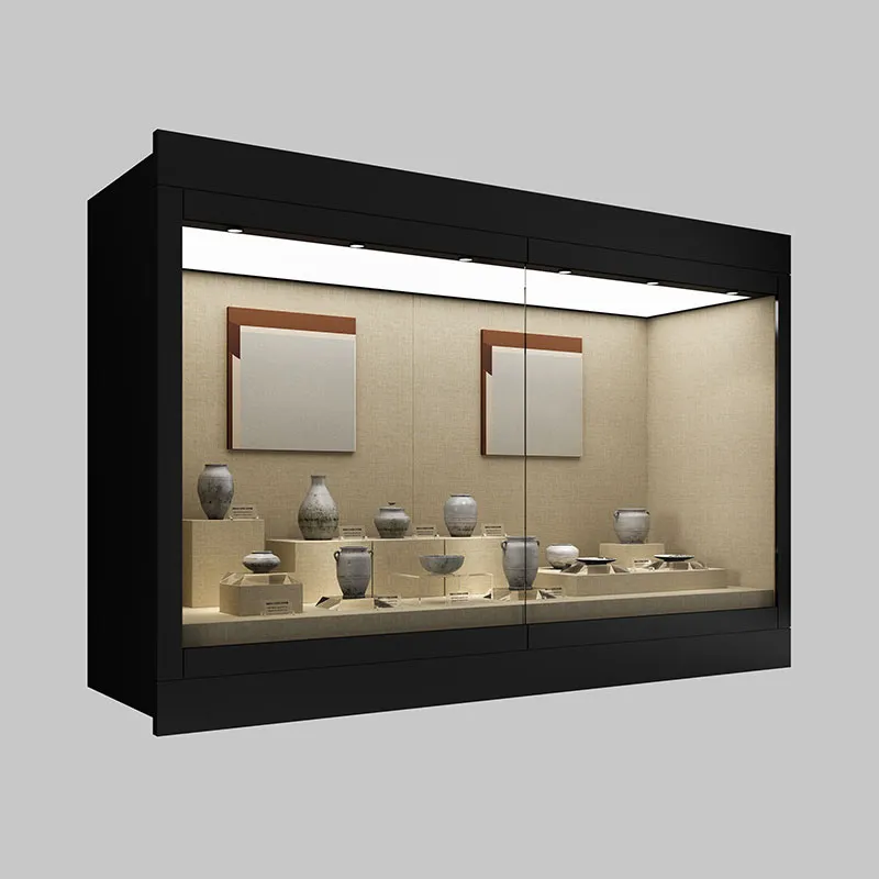 Музейная витрина-Отдельно стоящая витрина
