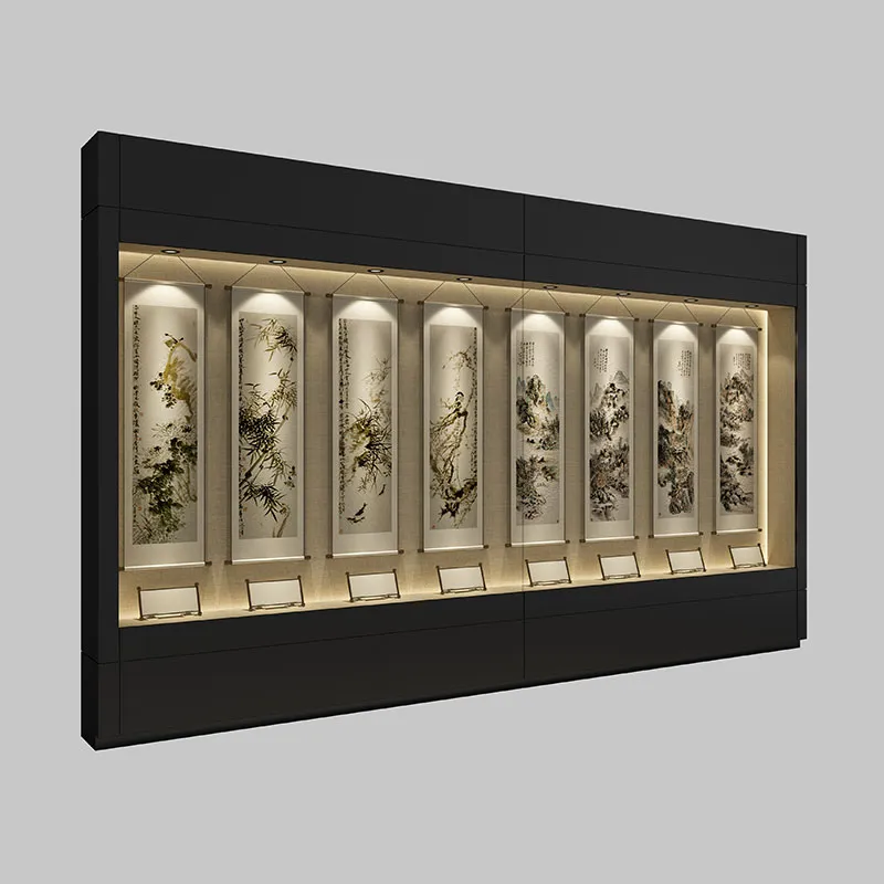 Музейная витрина-Отдельно стоящая витрина