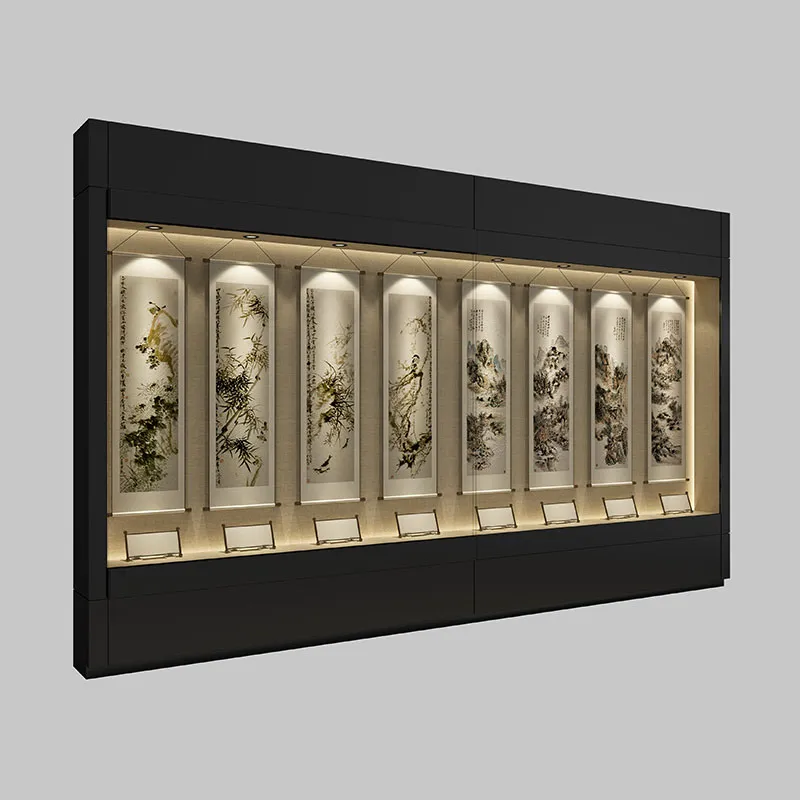 Музейная витрина-Отдельно стоящая витрина