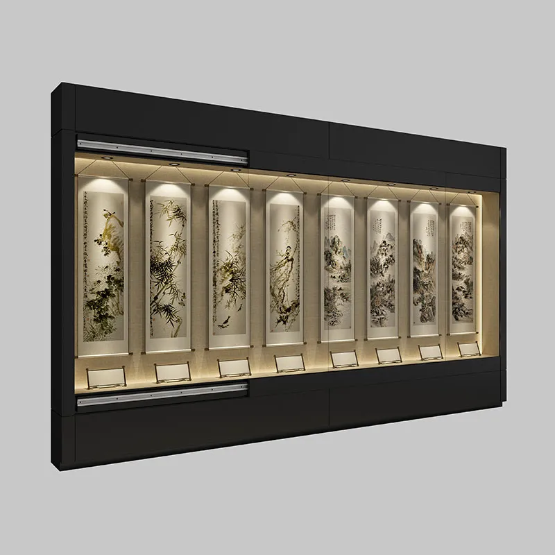 Музейная витрина-Отдельно стоящая витрина