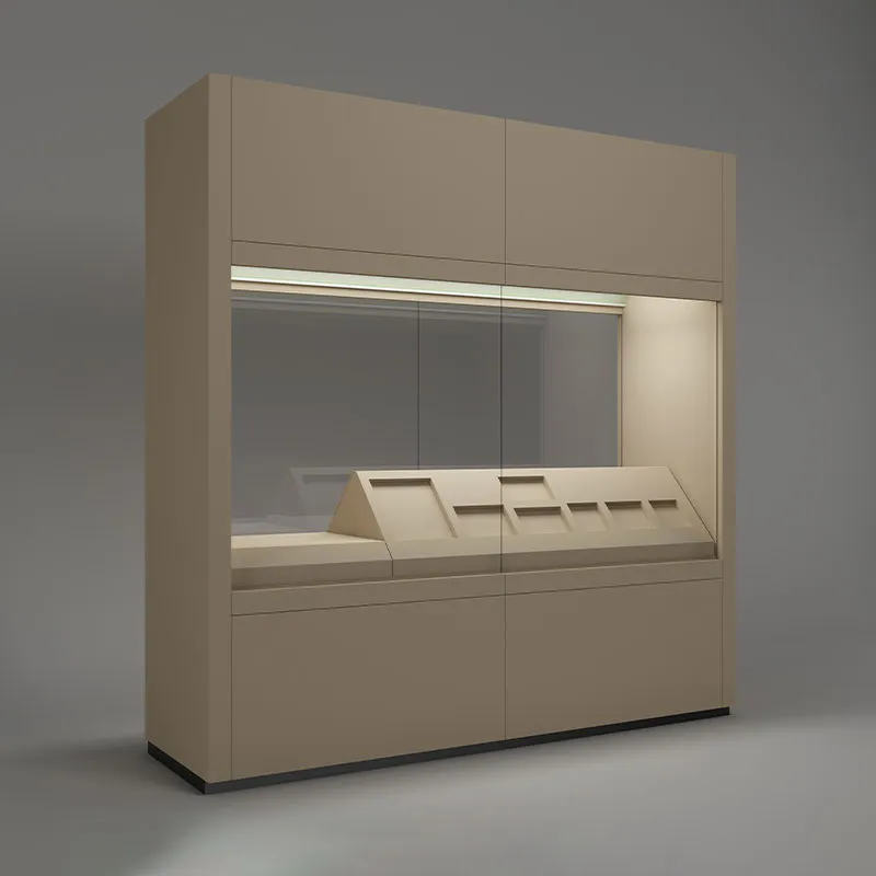 Музейная витрина-Отдельно стоящая витрина