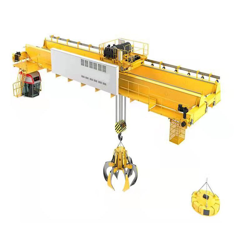 Мостовой грейферный кран типа QZ