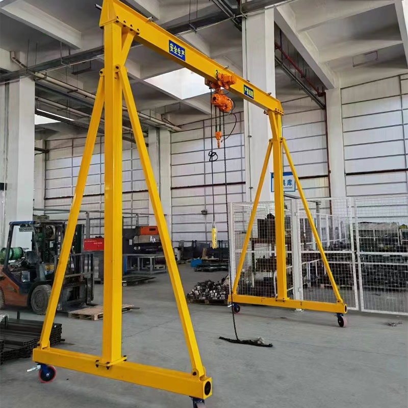 Упрощенный козловой кран