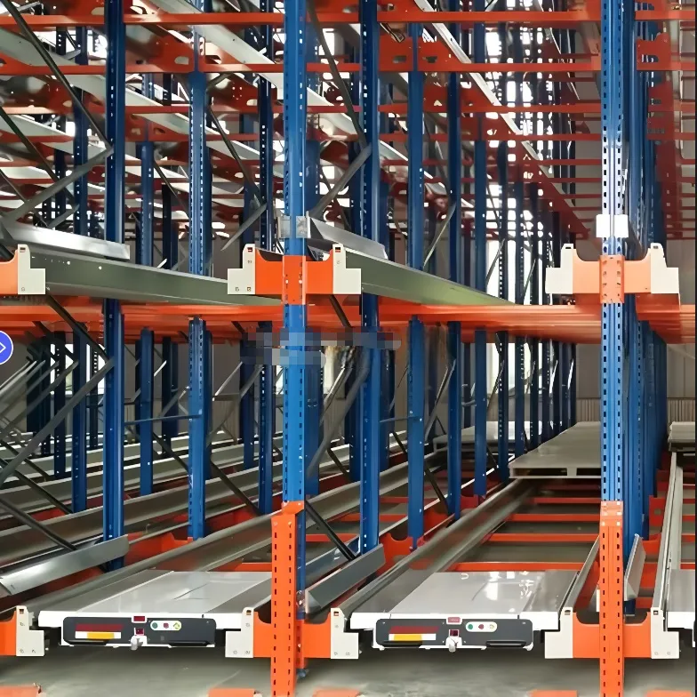 Четырехсторонняя челночная стеллажная система – лидер в области высокоплотного интеллектуального складирования