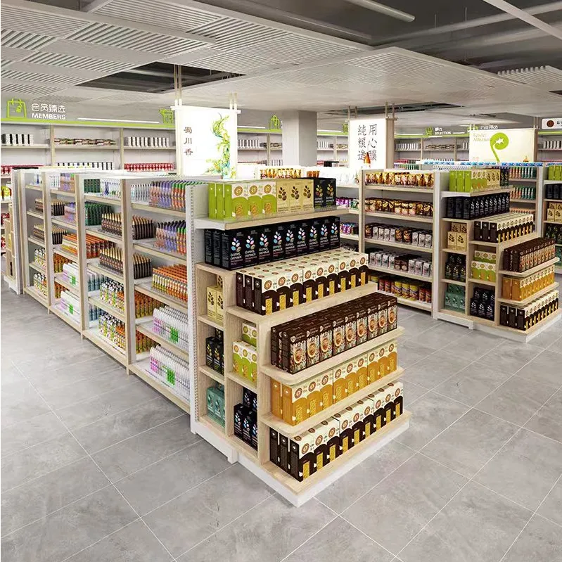 Решения для стеллажей в супермаркетах: улучшение имиджа розничных магазинов