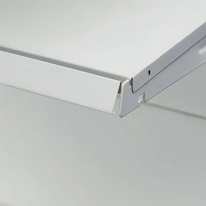 L-образные торговые пристенные стеллажи